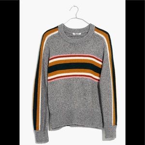 Madewell retro stripe sweater
